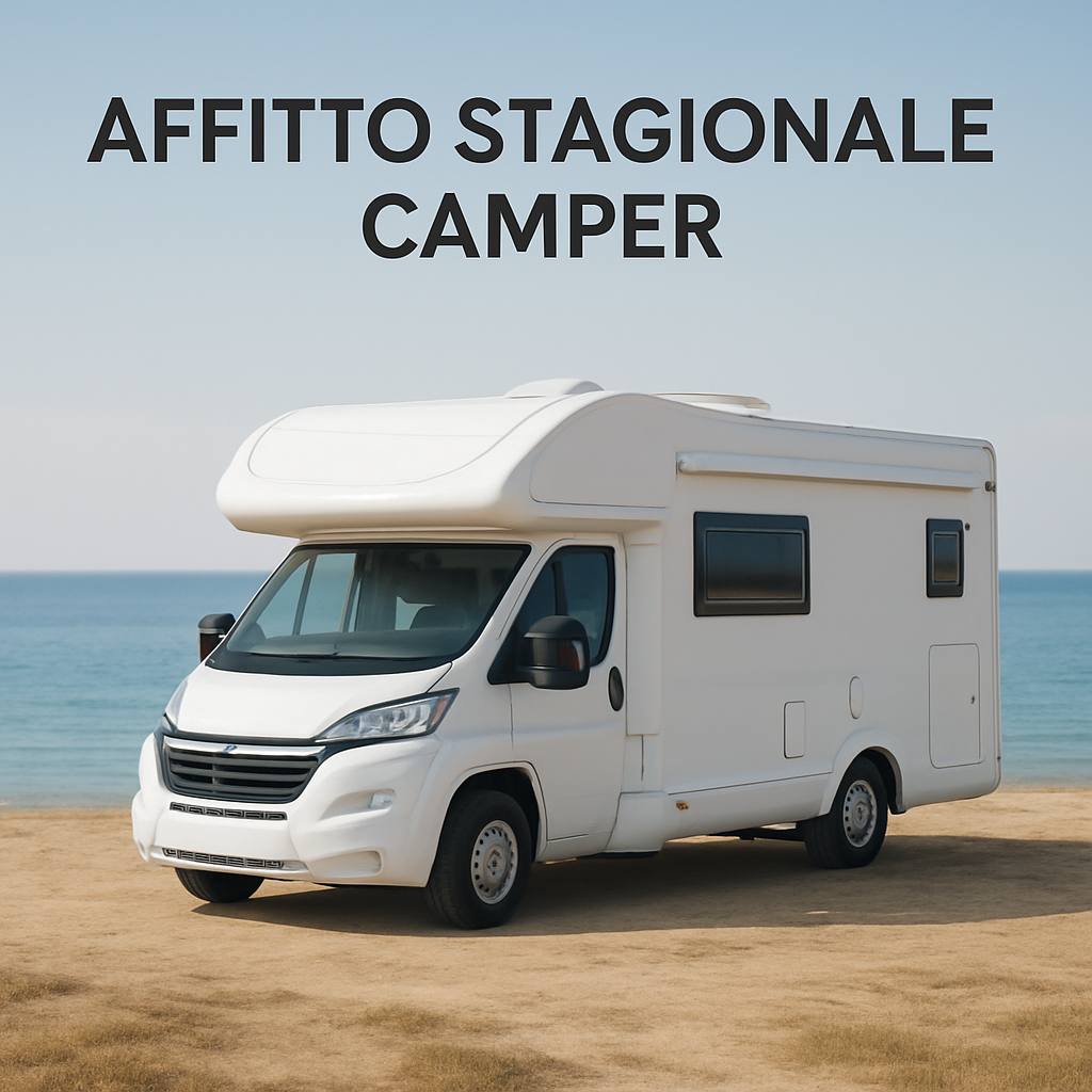 Affitto stagionale camper mare: guida completa per l’estate