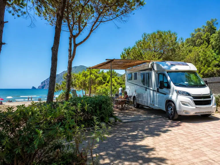 camping in spiaggia